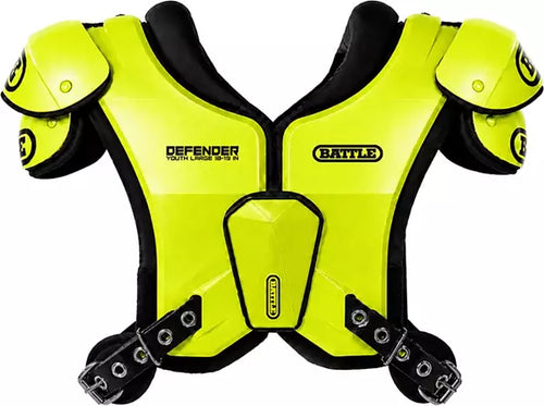Battle Youth Defender Football Shoulder Pads