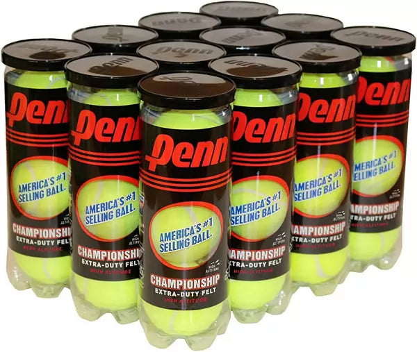 Penn Championship High Altitude Tennis Balls – 12 Pack (36 Balls)