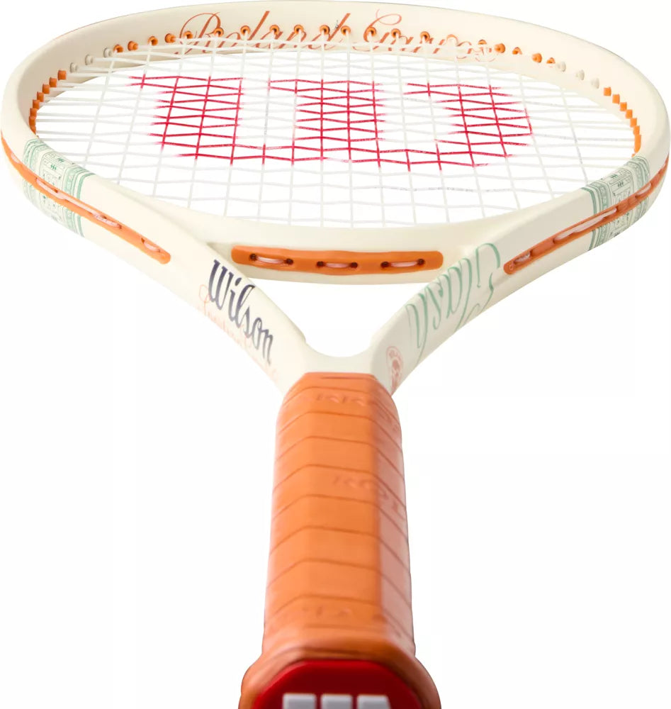 Wilson Limited Edition Roland-Garros 2026 Clash 100 V3 Tennis Racquet - Unstrung